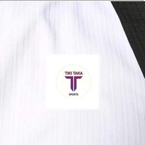 Uniforme de Entrenamiento Básico de Taekwondo, MMA, Artes Marciales y Karate, Unisex para Adultos, Cuello en V, de la Mejor Calidad, con Logotipo Personalizado, Negro, Poliéster/Algodón - Product Image 6