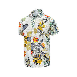 Pantalones cortos de playa y bañadores de secado rápido para hombre, camisa de baño con estampado elástico de 4 vías, suministro OEM - Product Image 1