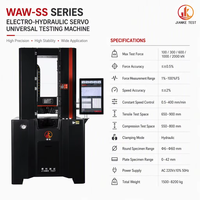 Máquina de Ensayo de Tracción y Compresión Hidráulica WAW-SS Grado 0.5 para Pruebas de Cizallamiento y Doblado de Metales