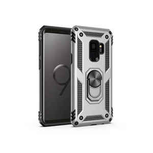 Coque de protection antichoc de luxe SAFA Vega Series pour Samsung Galaxy S9, en silicone liquide avec design doublé - Product Image 2