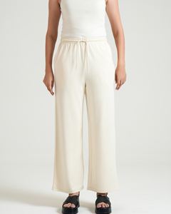 Elegantes pantalones de chándal de lana para mujer, pantalones de chándal de cintura elástica gruesa para correr de invierno acogedores, perfectos para ropa informal y de calle - Product Image 4