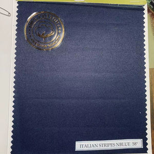 Tissu à bulles Nblue en bandes italiennes, anti-boulochage, imprimé, 120 GSM, 100% polyester, original - Product Image 3