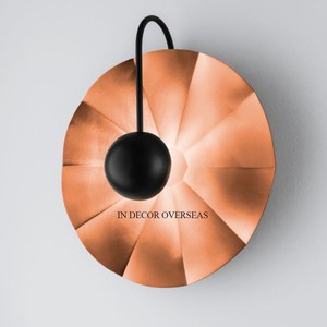 Appliques murales plaquées or de haute qualité, texture fantaisie unique, de qualité supérieure, en métal, look attrayant, lumières décoratives pour la maison - Product Image 6