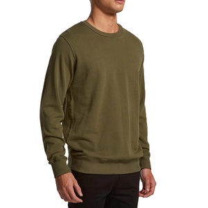 Dernier modèle de vente Sweat-shirt pull-over de qualité supérieure pour hommes Meilleure vente Matériel Polyester Coton Vêtements décontractés d'hiver de couleur unie - Product Image 4