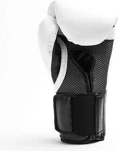 Guantes de boxeo personalizados, manoplas sencillas con Logo personalizado, color negro, 12oz - Product Image 4