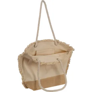 Bolsa de Playa Personalizada Ricarda OEKO-TEX con Compartimentos para Juguetes de Playa - Product Image 3