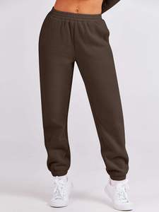 Survêtement pull-over pour femmes avec capuche 2 pièces avec poches survêtement confortable pour l'entraînement, - Product Image 5