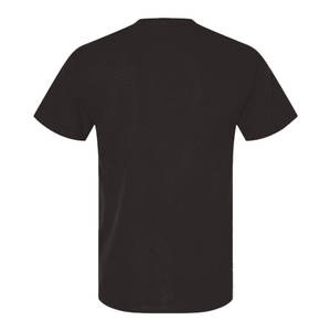 T-shirt à col rond à manches courtes Bella Canvas Black Heather CVC Jersey T-shirts pour hommes - Product Image 2