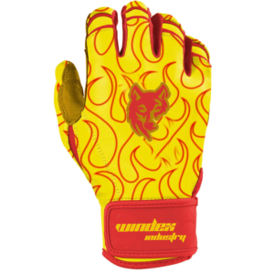 Gants de frappeur à manchette courte de style Bruce Bolt de haute qualité Gants de frappeur de baseball en cuir Cabretta Premium 100% - Product Image 2