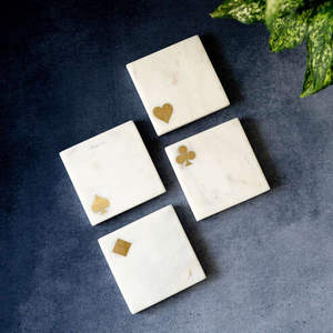 Vente en gros de sous-verres carrés en pierre beige, tapis de table de meilleure qualité pour la décoration de la maison et de la cuisine du thé - Product Image 2