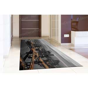 Tapis imprimé panoramique Pittsburgh Pennsylvania Night - Tapis de cuisine lavable en machine, tapis Goblen - Product Image 5