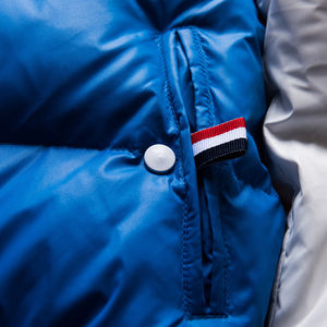 Chaqueta acolchada de invierno a la moda para hombre, abrigo de lona transpirable personalizado Versity, cierre de cremallera, servicio OEM, gran oferta, accesorio de invierno - Product Image 5