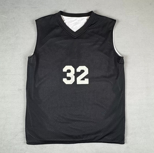 Maillot de basket-ball rétro personnalisé pour hommes, chemise de sport en maille respirante de haute qualité, design sublimé - Product Image 5