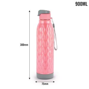 ขวดน้ำพลาสติกแบบพกพาสำหรับดื่มน้ำขณะเดินทางแคมป์ท่องเที่ยวกลางแจ้ง - Product Image 3