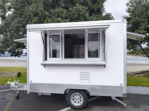 Concession mobile entièrement équipée de camion de nourriture Chariot poussoir de crème glacée parfait Remorque de café Station de bar entièrement mobile Matériel de maïs - Product Image 2