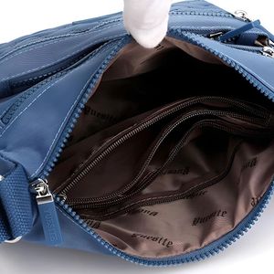 Claire Luxury Women's Bohemian Retro Messenger <b>Bag</b> High Quality Nylon Polyester Water Resistant <b>Small</b> XL for Autumn Winter - Product Image 6