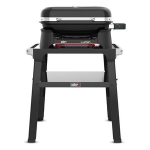 Parrilla Eléctrica para Barbacoa LUMIN Negra 1501652 con Soporte, 2200W, Solución Práctica para Cocinar al Aire Libre - Product Image 1