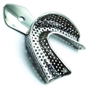 Plateau d'empreinte en acier inoxydable autoclavable, équipement chirurgical dentaire en gros, alimentation manuelle, CE ISO, Narham Enterprises - Product Image 2