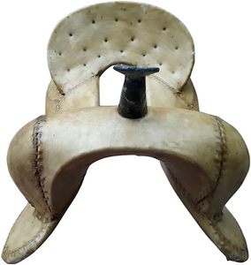 Produits de course de chevaux anglais de haute qualité de qualité supérieure de l'Inde Selle de cheval en fibre de verre durable (modèle: R.D Russian Don) - Product Image 3