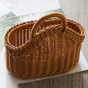 Cesta Colgante de Mimbre y Ratán, Tejida a Mano, Cestas de Almacenamiento Hechas a Mano, Ratán Natural, Modernas y Multifuncionales, Hechas en Vietnam - Product Image 4