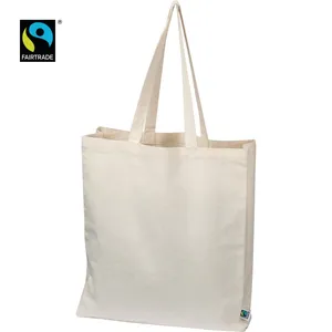 Borsa Tote Promozionale in Cotone Sostenibile Fairtrade - Stile JUNE - Product Image 1