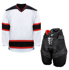 Maillot de Hockey sur glace sublimé personnalisé de haute qualité prix de gros uniforme de Hockey sportif maillots de Hockey sur glace en tissu haute visibilité - Product Image 5