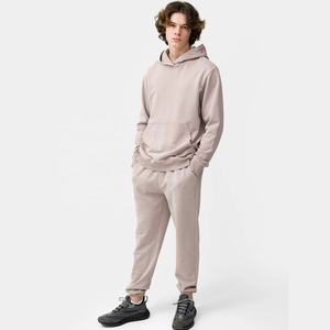Survêtements délavés à l'acide Survêtements à capuche délavés à l'acide en coton pour hommes Ensemble de jogging et survêtements personnalisés Techniques imprimées d'hiver - Product Image 1