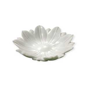 Bol en marbre blanc en forme de fleur bol de luxe moderne en pierre naturelle décorative accent de maison élégante meilleure vente pièce maîtresse tendance - Product Image 1