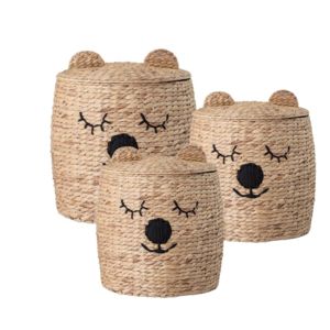 ตะกร้าหวายใส่ของทรงรีทำด้วยมือถาดใส่2104/3กระสอบปอกระเจาถือก้างปลาโซลูชันการทอผ้าสำหรับคลุมและกระเป๋า - Product Image 5