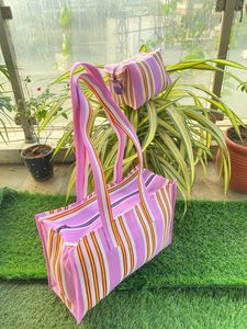 ถุงซิปไนลอนโพลีโพรพิลีนรีไซเคิลเป็นมิตรกับสิ่งแวดล้อมถุงซักผ้าพลาสติกแบบยั่งยืนถุงผ้า PP ทอจากอินเดีย - Product Image 3