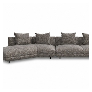 Conjunto de Sofá Seccional de Tela de Alta Gama Moderno, Tapizado en Forma de L con Chaise Longue para Sala de Estar - Product Image 5