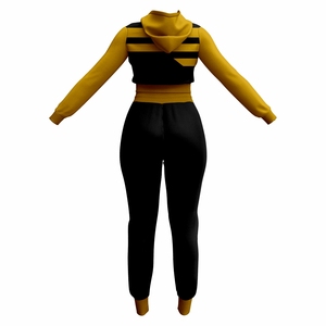 เสื้อวอร์มเอวลอยสำหรับฤดูหนาวพิมพ์ลายสีและขนาดออกแบบได้ตามต้องการ - Product Image 2