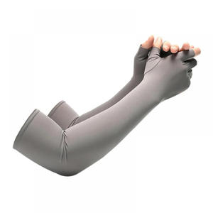 Mangas de brazo transpirables de material de refrigeración personalizadas OEM para logotipo de trabajo de verano y personalización de etiqueta privada - Product Image 2