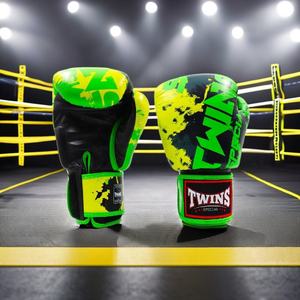 Nuevos Guantes de Boxeo Gemelos Personalizados con Impresión, Cuero Genuino, Logotipo y Diseños Personalizados, Guantes Profesionales de MMA - Product Image 4