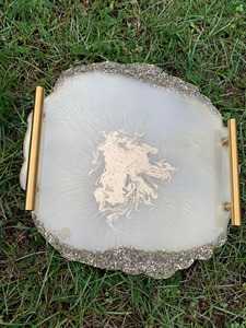 Juego de Posavasos de Resina Hechos a Mano con Diseño Simple, Modelo Personalizable, Económico, para Decoración de Cocina Moderna - Product Image 5