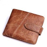 Dompet kulit asli pria, kualitas tinggi Fashion mewah produk grosir