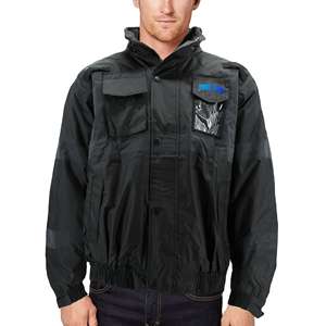 Veste de sécurité verte pour le travail en hiver, conforme à la norme ANSI Classe 2, avec éclairage LED, imperméable, 100% polyester, bande réfléchissante haute visibilité - Product Image 3