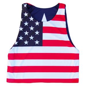 Uniforme de crosse sur mesure personnaliser les athlètes portent des maillots de crosse réversibles pour tournois - Product Image 3