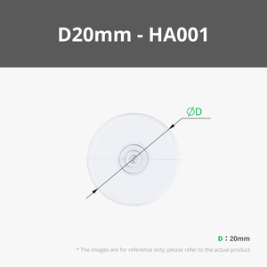 Soportes de PVC con ventosa de cabeza plana para vasos y tazas - Product Image 3