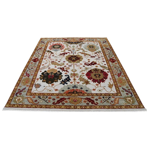 2025 Antiqued Hand Knotted Wool Rug Set Multi-Color 8x14 Woven Carpet High Selling Praying Home Living Room Carpet Cotton - Product Image 1