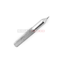 Anclaje Microdermal de Rosca Externa de Alta Calidad 2.7'' para Piercing, Acero Inoxidable Alemán, Plateado, Unisex, Clásico
