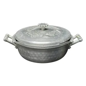 Recipiente para Cazuela de Doble Capa de Acero Inoxidable, Mantiene la Comida Caliente y Sabrosa Durante Horas, para Servir Comida Caliente - Product Image 1
