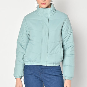 2024เสื้อสเวตเตอร์คอตตอนแบบถักสำหรับสตรีทแวร์เสื้อแจ็กเก็ตขนแกะสีพื้นสำหรับฤดูหนาว - Product Image 2