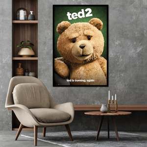 Modern Style Ted 2 <b>Poster</b> Paper Material for Wall Decor Featuring Ted's Return - Product Image 2