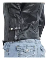 Veste en cuir de mouton/vache véritable Patchwork patchs en cuir véritable broderie Design personnalisé lettrage Biker Racer veste pour femmes