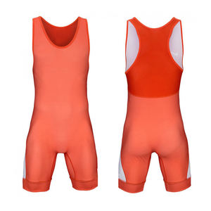 ชุดมวยปล้ำแบบสั่งทำพร้อมโลโก้ใหม่ล่าสุด คุณภาพสูง ระบายอากาศได้ดี ผลิตในประเทศปากีสถาน - Product Image 1