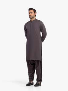 Shalwar Kameez Premium pour Hommes Pakistanais, Robe Traditionnelle Musulmane pour Mariage, Eid, Jumma, Port Quotidien, Casual, Marque Personnalisée - Product Image 4