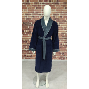 Peignoir Vêtements de nuit Vêtements de nuit pour hommes Peignoir luxueux pour hommes et femmes Peignoirs en velours Hôtel et maison - Product Image 1