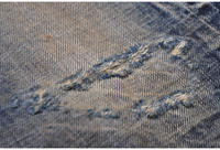 Lotfeel Jeans en denim vintage de haute qualité, marque de créateur, jeans déchirés pour hommes, denim stretch à ourlet brut