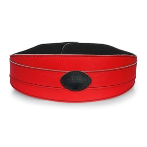 Equipo de fitness personalizado de 4 pulgadas de ancho unisex, cinturón de levantamiento de pesas de cuero transpirable, soporte de espalda al por mayor para entrenamiento de gimnasia - Product Image 2